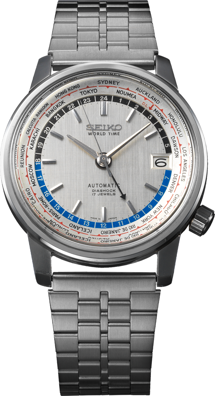 1964 Seiko World Time: The First Domestic Watch with a GMT Hand and World Time Display