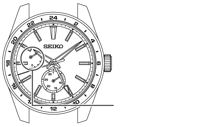 6R64_Power reserve indicator + Power reserve indicator