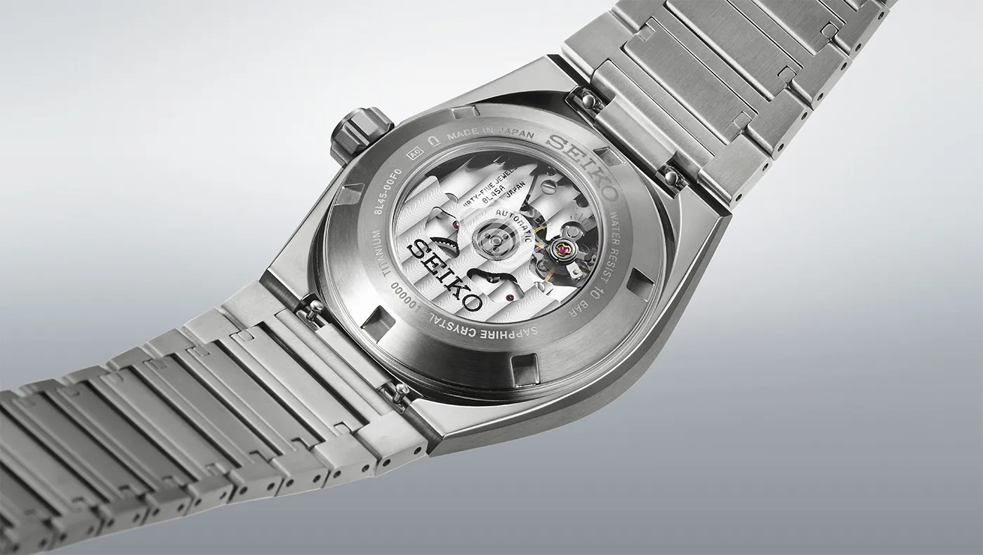 Photo of VANAC titanium case back