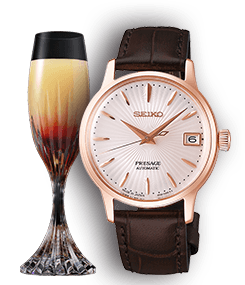 A series of mechanical watch inspired by the glamour of the cocktail bar |  Presage | Brands | Seiko Watch Corporation