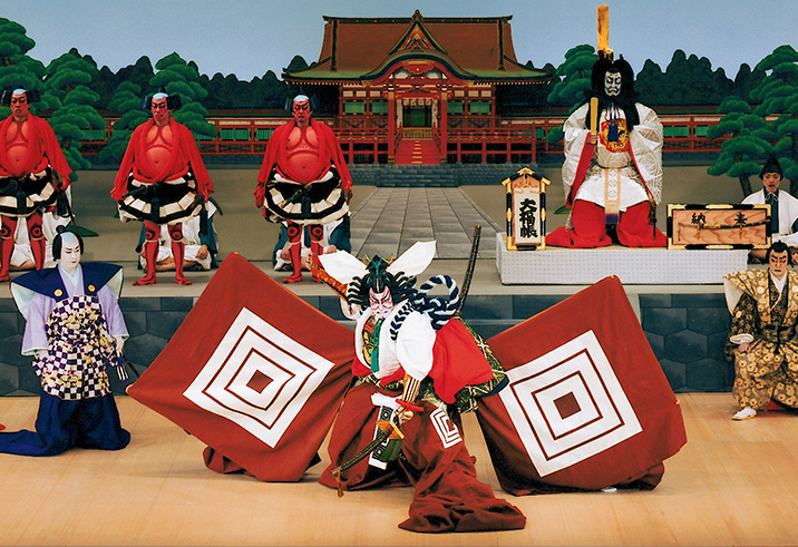 Photo of Kabuki stage