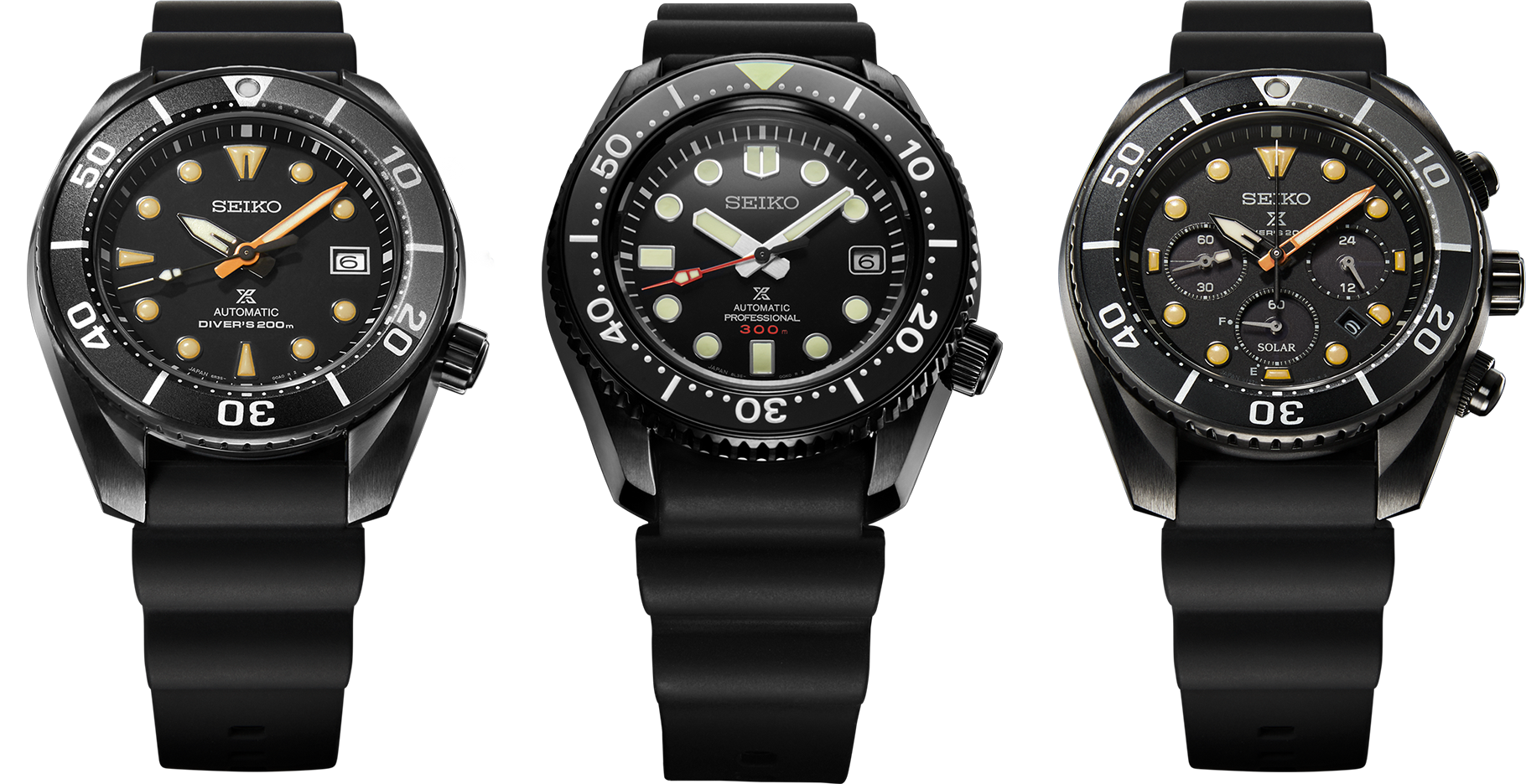 SEIKO PROSPEX Black Series Limited Edition | Seiko Watch Corporation