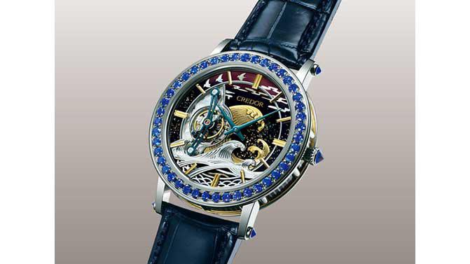A new masterpiece from Credor. A tourbillon with three-dimensiona engraving  and lacquer work inspired by the art of the Edo period | Seiko Watch  Corporation