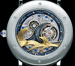 A new masterpiece from Credor. A tourbillon with three-dimensiona engraving  and lacquer work inspired by the art of the Edo period | Seiko Watch  Corporation