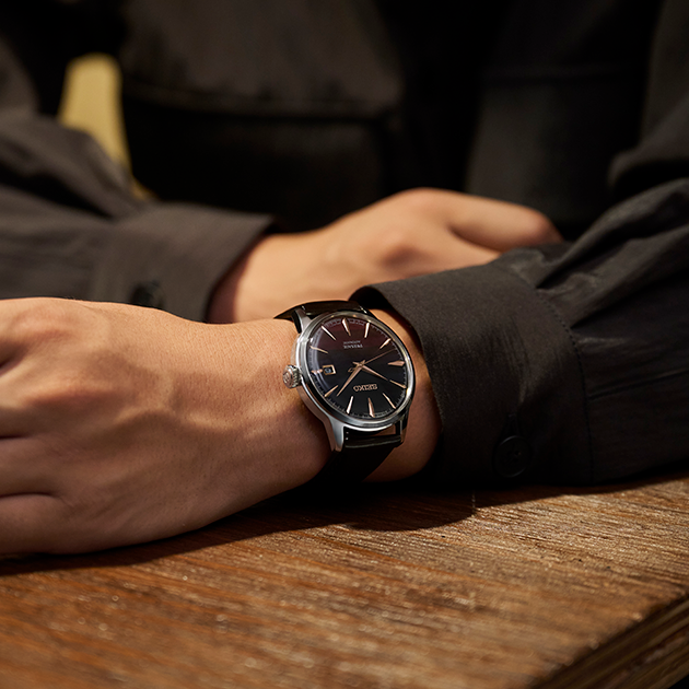 seiko presage purple