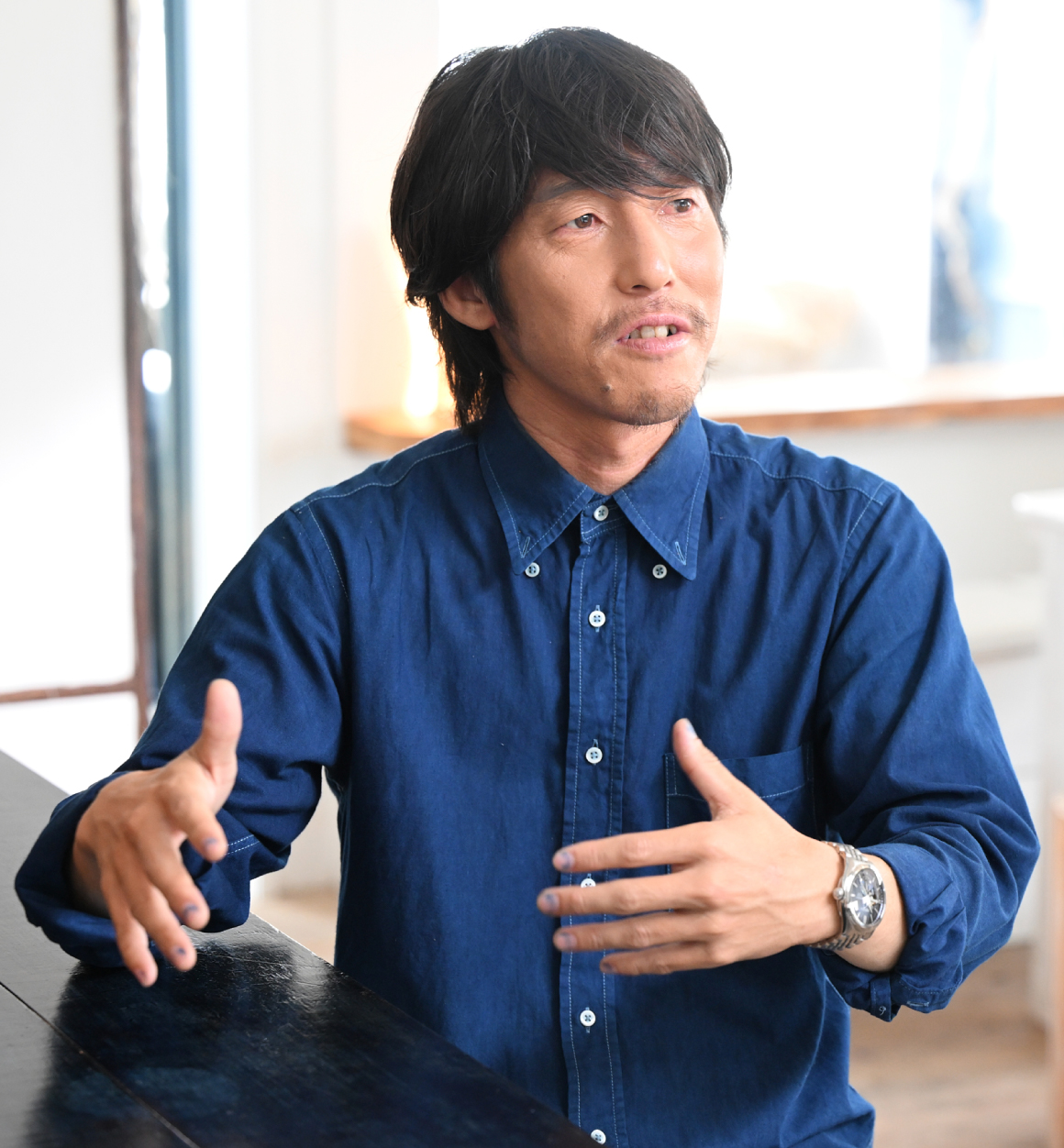 Photo of Reki Nagahara Awa Indigo Producer, in Between Blues