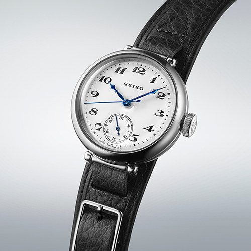 A new creation honors the first wristwatch to bear the Seiko