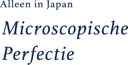 Alleen in Japan: Microscopische Perfectie