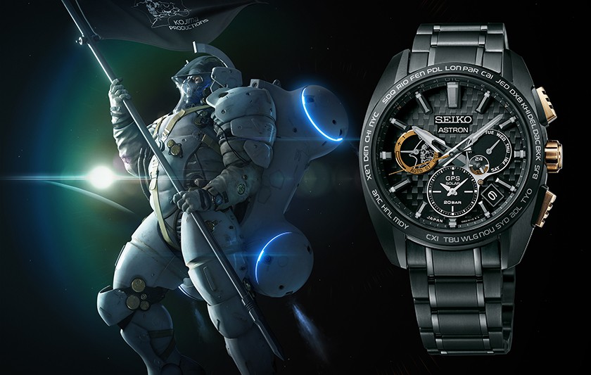 KOJIMA PRODUCTIONS icoon Ludens inspiratiebron voor nieuwste Astron GPS  Solar | Seiko Watch Corporation
