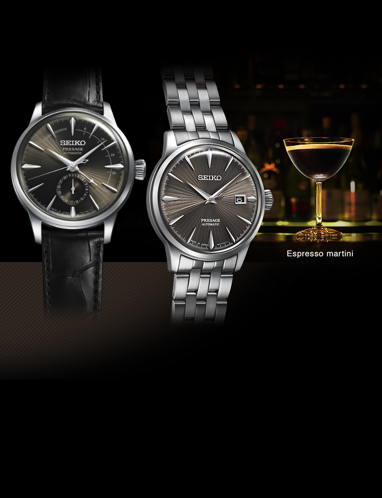 Presage collection inspired by the cocktail bar | Presage | Brands | Seiko  Watch Corporation