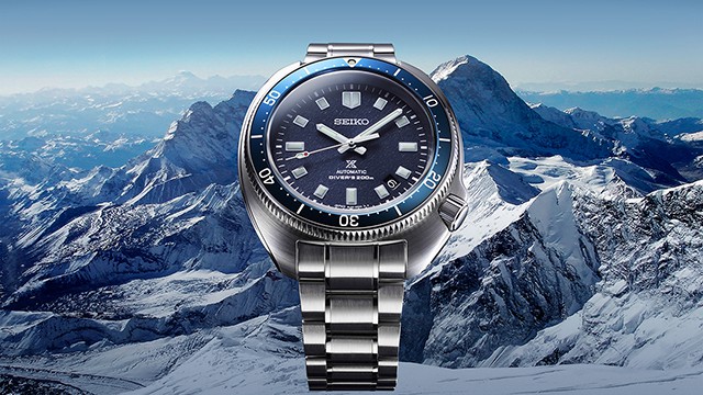 Uma reinterpretação do relógio de mergulho Seiko de 1970 comemora