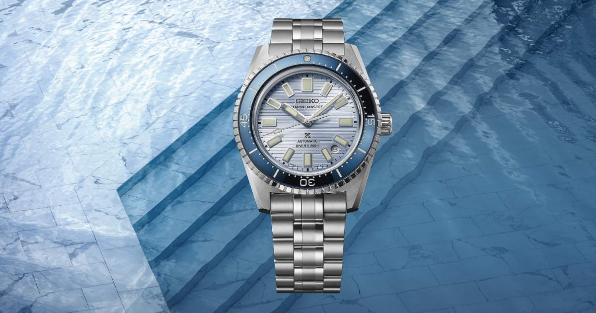 A estreia mundial da linha Seiko Prospex Marinemaster traz