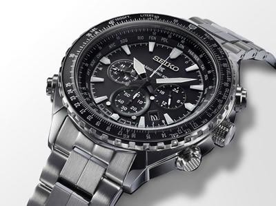 Prospex takes to the skies with the Radio Sync Solar World Time Chronograph  | Seiko Watch Corporation