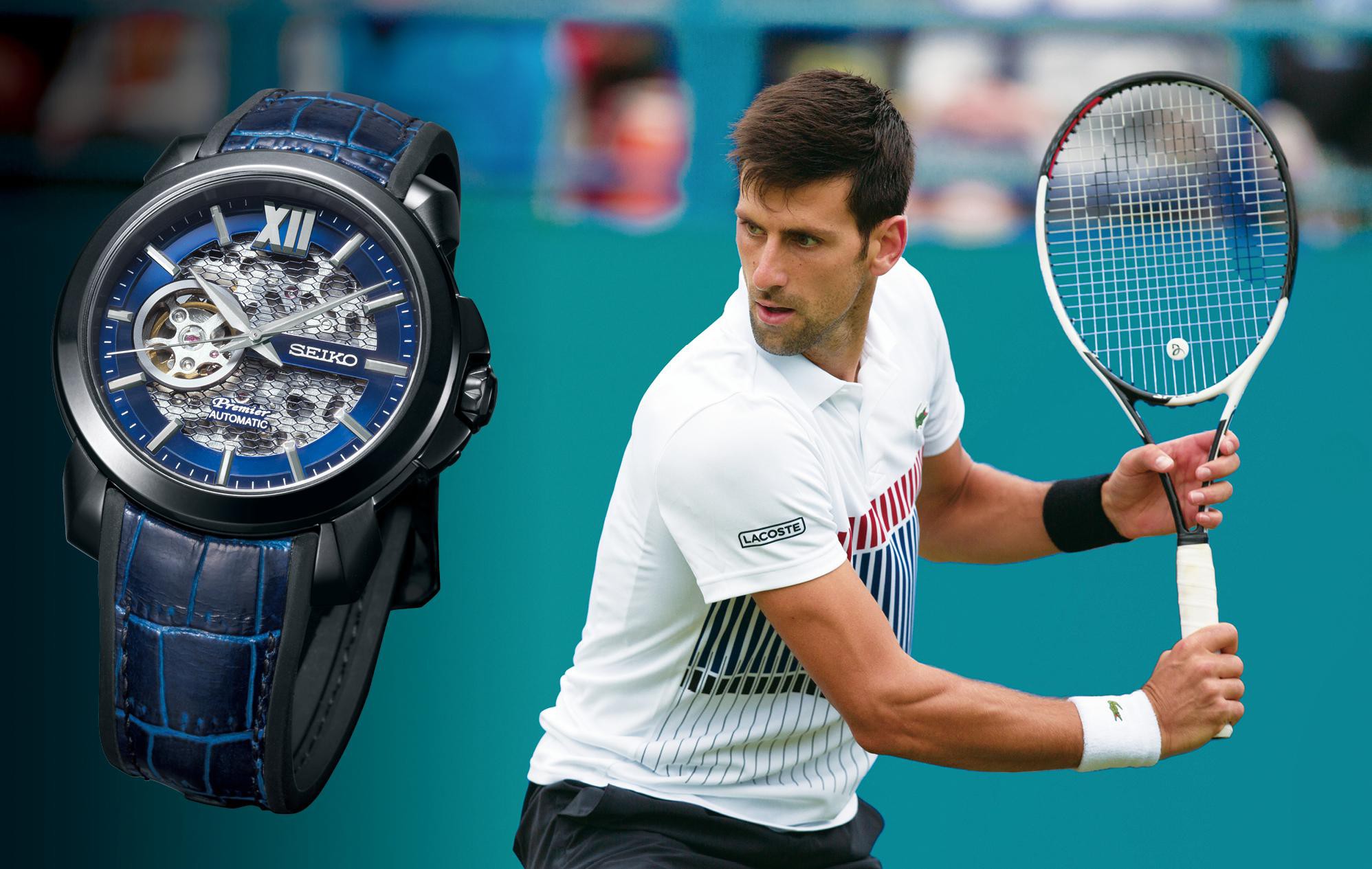 The Premier automatic skeleton, designed for Novak Djokovic | Seiko Watch  Corporation