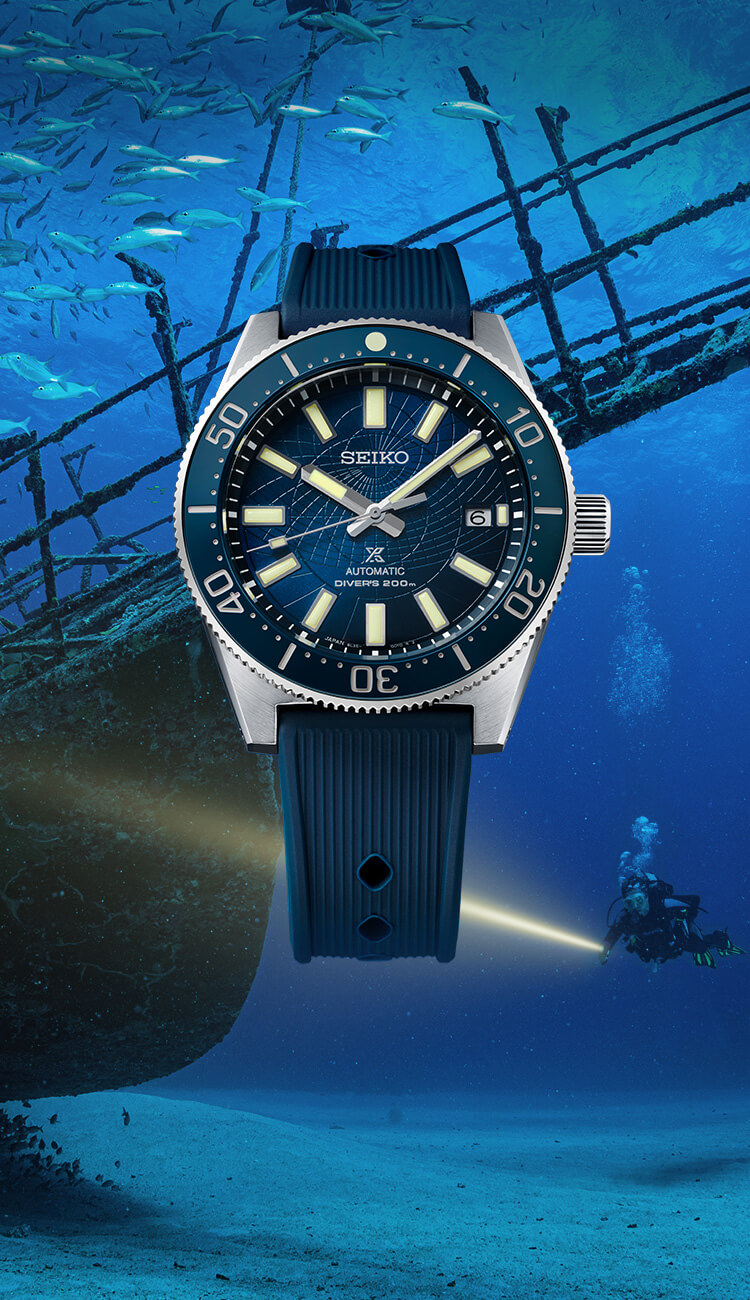 SEIKO PROSPEX 1965 Diver's Modern Re-interpretation Save the Ocean Limited Edition