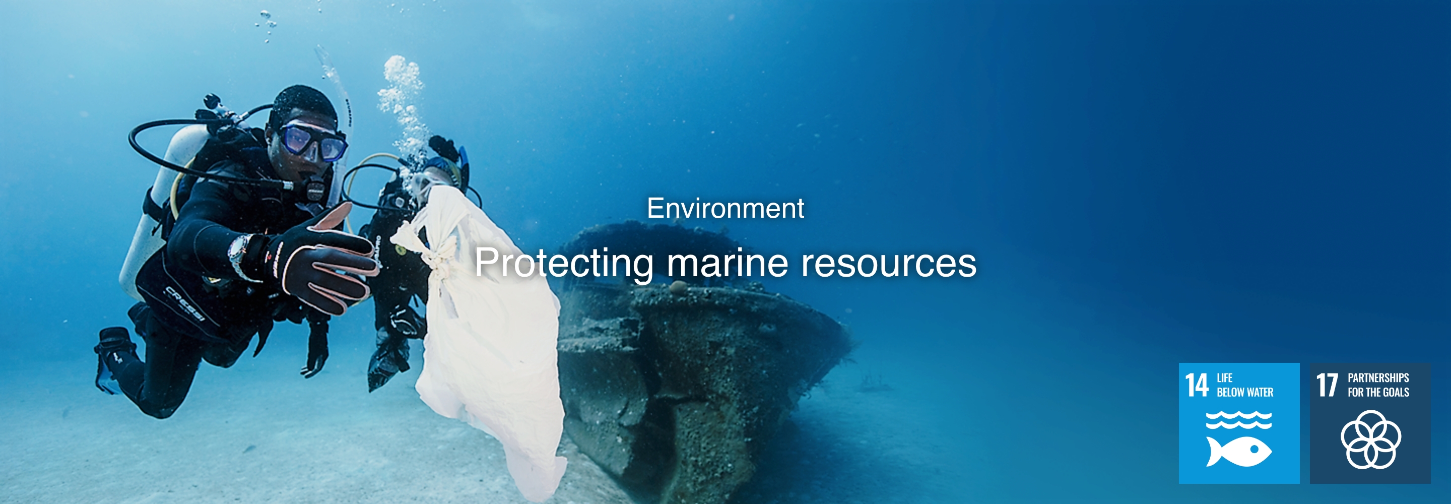 Umwelt Schutz der Meeresressourcen