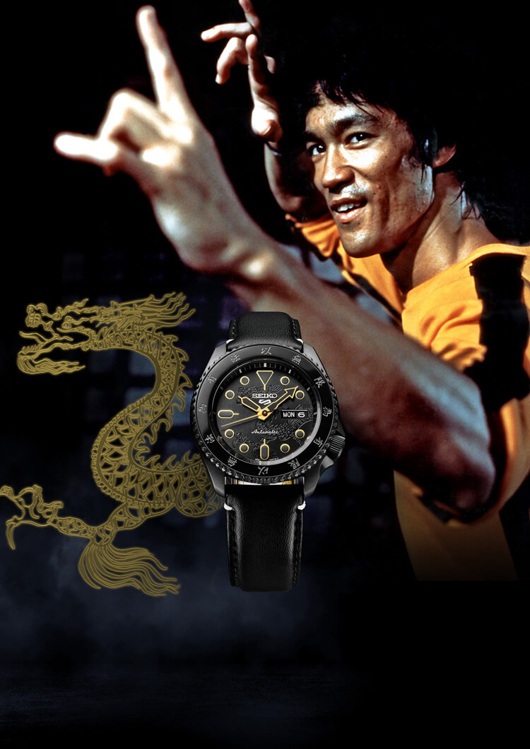 Seiko 5 Sports 55º Aniversario Edición Limitada Bruce Lee.