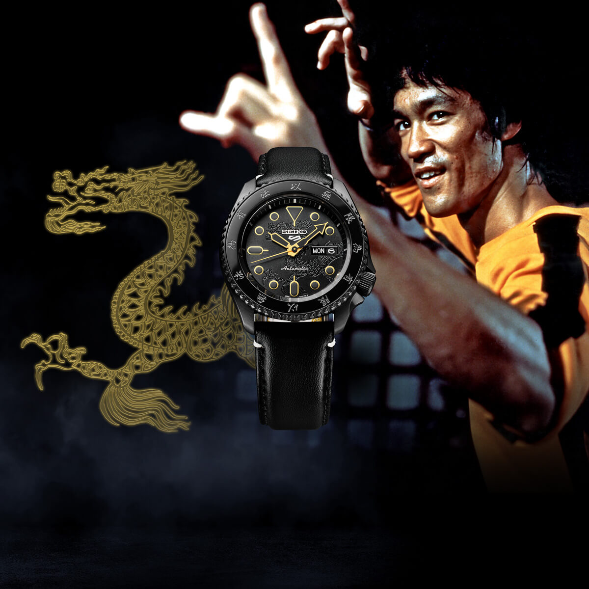 Seiko 5 Sports 55º Aniversario Edición Limitada Bruce Lee.