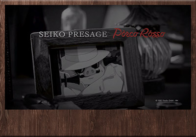 Movie of Seiko Presage Edición Limitada de la colaboración Seiko Presage & Studio Ghibli Porco Rosso