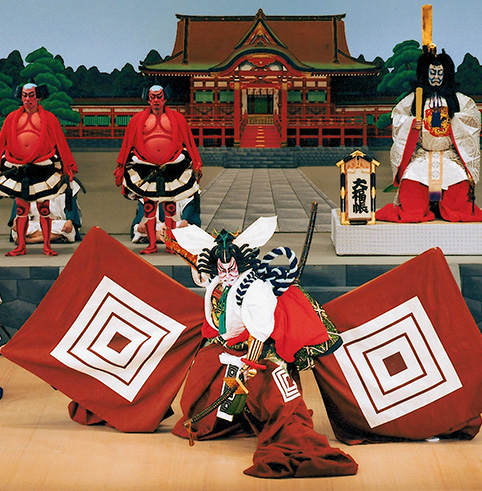 Foto del escenario Kabuki