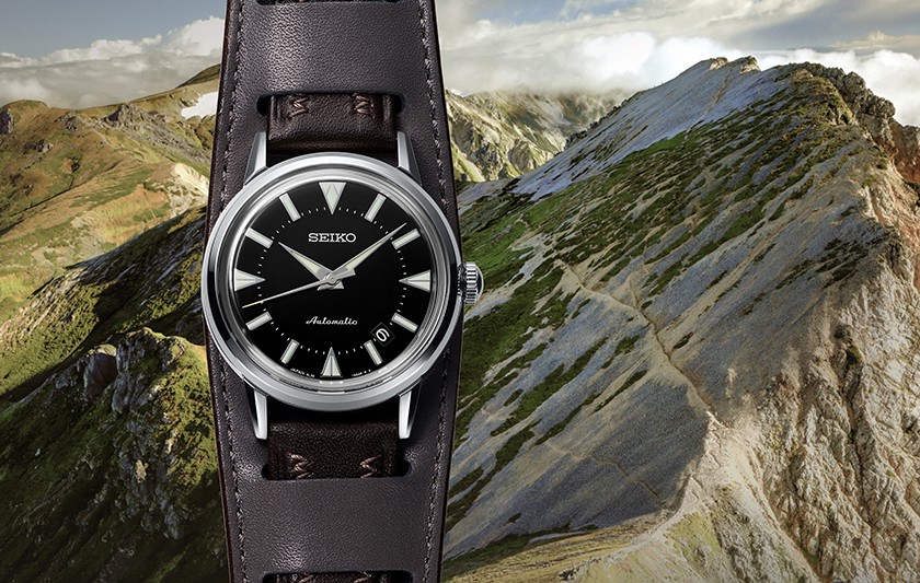 intermitente Meyella Comprimido La recreación del primer reloj Alpinist de Seiko de 1959. Un clásico  importante de los relojes deportivos ha vuelto a nacer. | Seiko Watch  Corporation