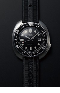 Dos creaciones con un nuevo tipo de correa de tela hecha especialmente para  los relojes de buceo Prospex. | Seiko Watch Corporation