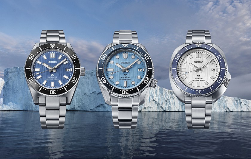 Mar, hielo y resistencia probada. Tres nuevos relojes de buceo devuelven a  Prospex a sus raíces polares. | Seiko Watch Corporation