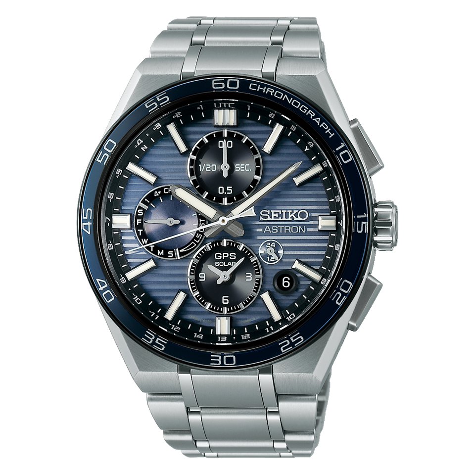 Seiko Astron GPS Solar Dual-Time Chronograph SSH175J1