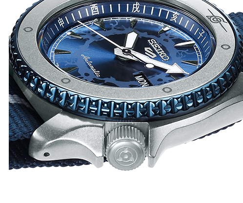 Seiko 5 Sports NARUTO \u0026 BORUTO Edition limitée | Modèle SASUKE UCHIWA |  Seiko Watch Corporation