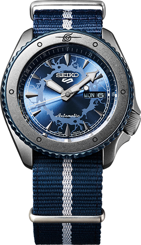 Seiko 5 Sports NARUTO \u0026 BORUTO Edition limitée | Modèle SASUKE UCHIWA |  Seiko Watch Corporation