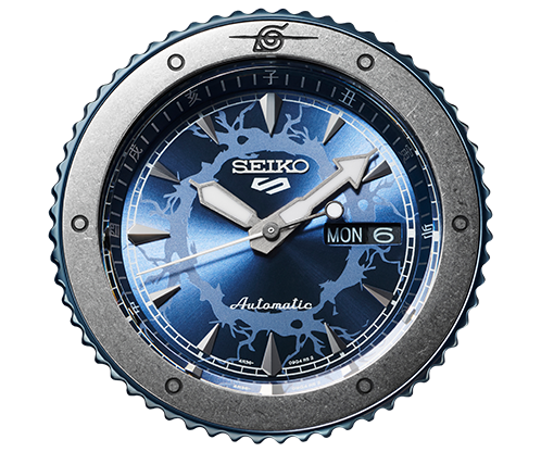 Seiko 5 Sports NARUTO \u0026 BORUTO Edition limitée | Modèle SASUKE UCHIWA |  Seiko Watch Corporation