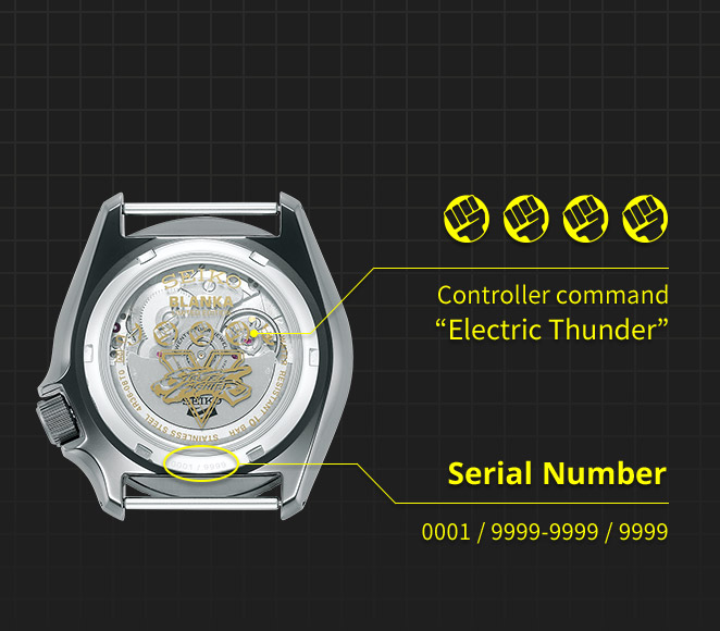 Seiko 5 Sports STREET FIGHTER V Limited Edition | BLANKA model | Seiko  Watch Corporation