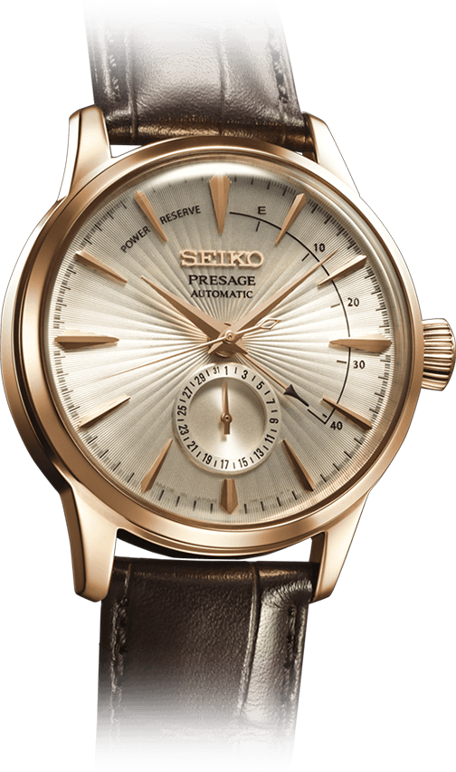 Seiko cocktail time rose gold Clearance