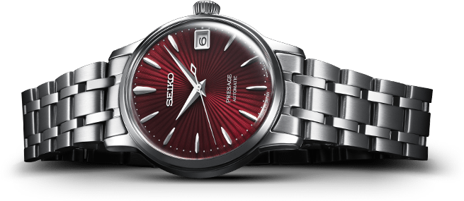 seiko cocktail red