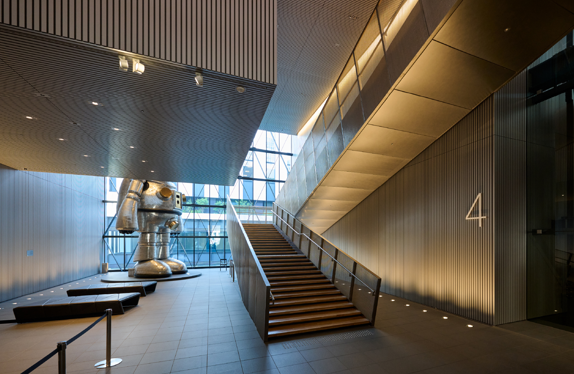 Photo of The museum’s soaring atrium embodies its vision as an open and accessible cultural space