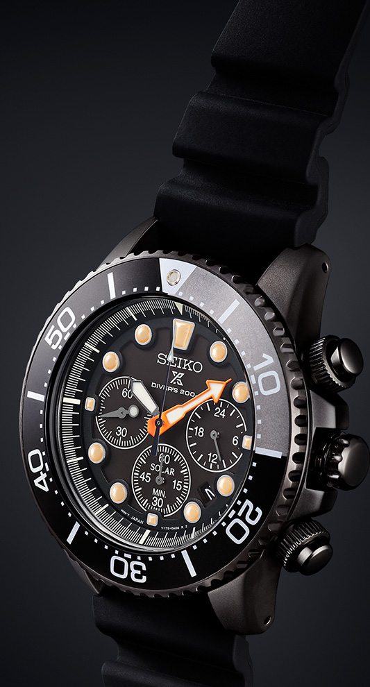 seiko prospex black series solar