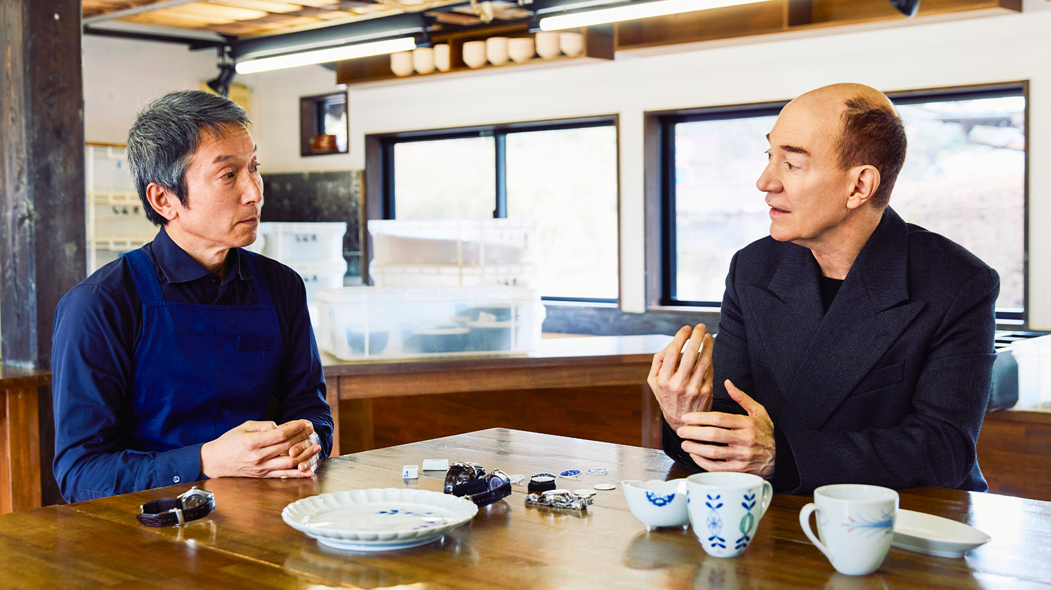 Photo Hiroyuki Hashiguchi　Robert Campbell