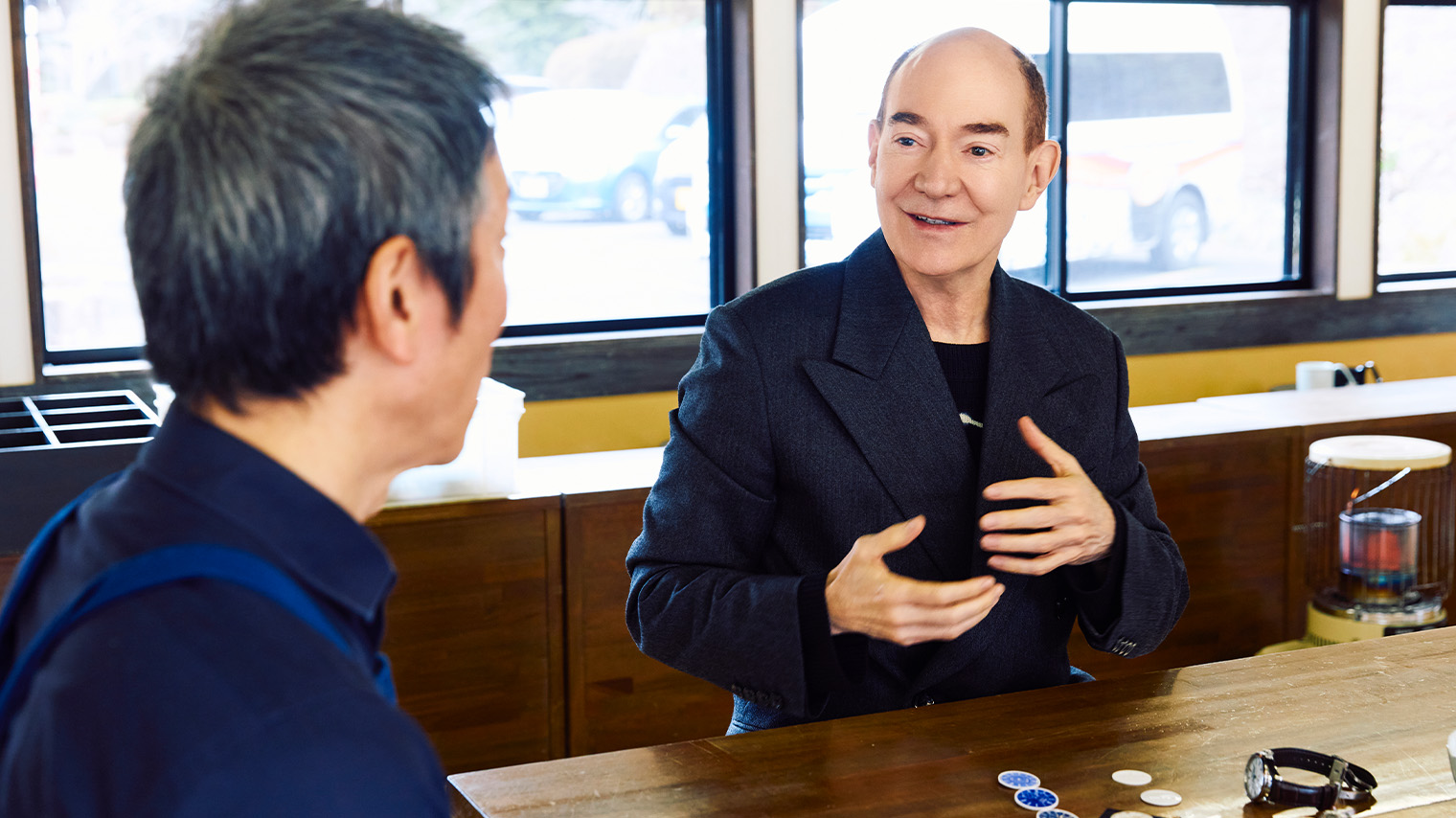 Photo Hiroyuki Hashiguchi & Robert Campbell