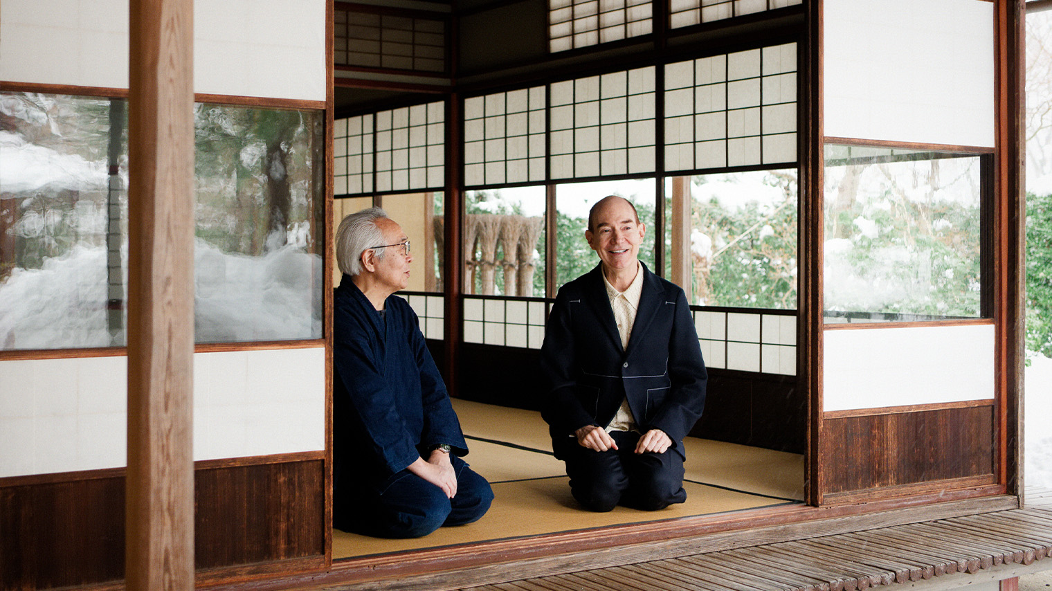 Photo Isshu Tamura&Robert Campbell