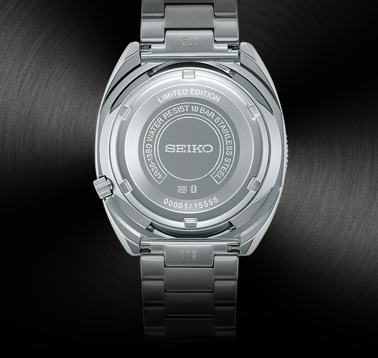 Foto Bagian Belakang Casing SRPK17 Seiko 5 Sports