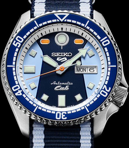 Foto Dial & Indeks SRPK37 Seiko 5 Sports