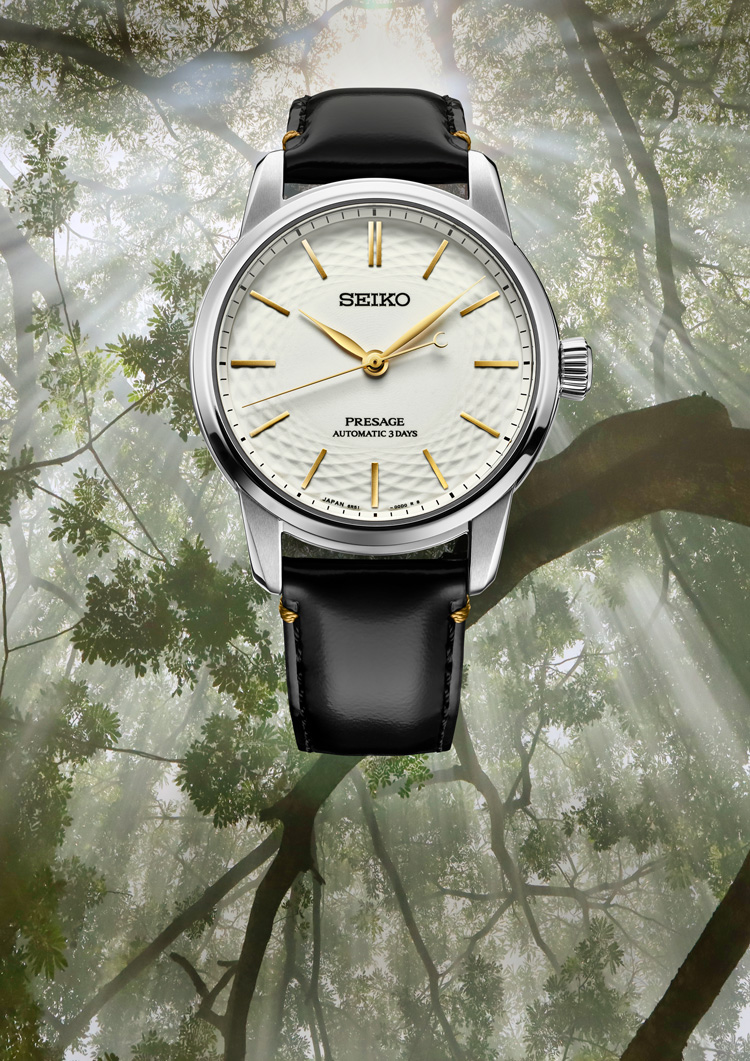Edisi Terbatas Seri Klasik Seiko Presage “Craftsmanship” Pelat Porselen Arita Tanpa Glasir