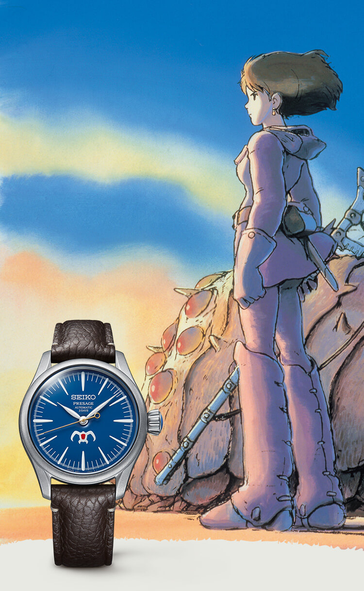 Edisi Terbatas Kolaborasi Studio Ghibli Nausicaä of the Valley of the Wind Seri Klasik Seiko Presage “Craftsmanship”