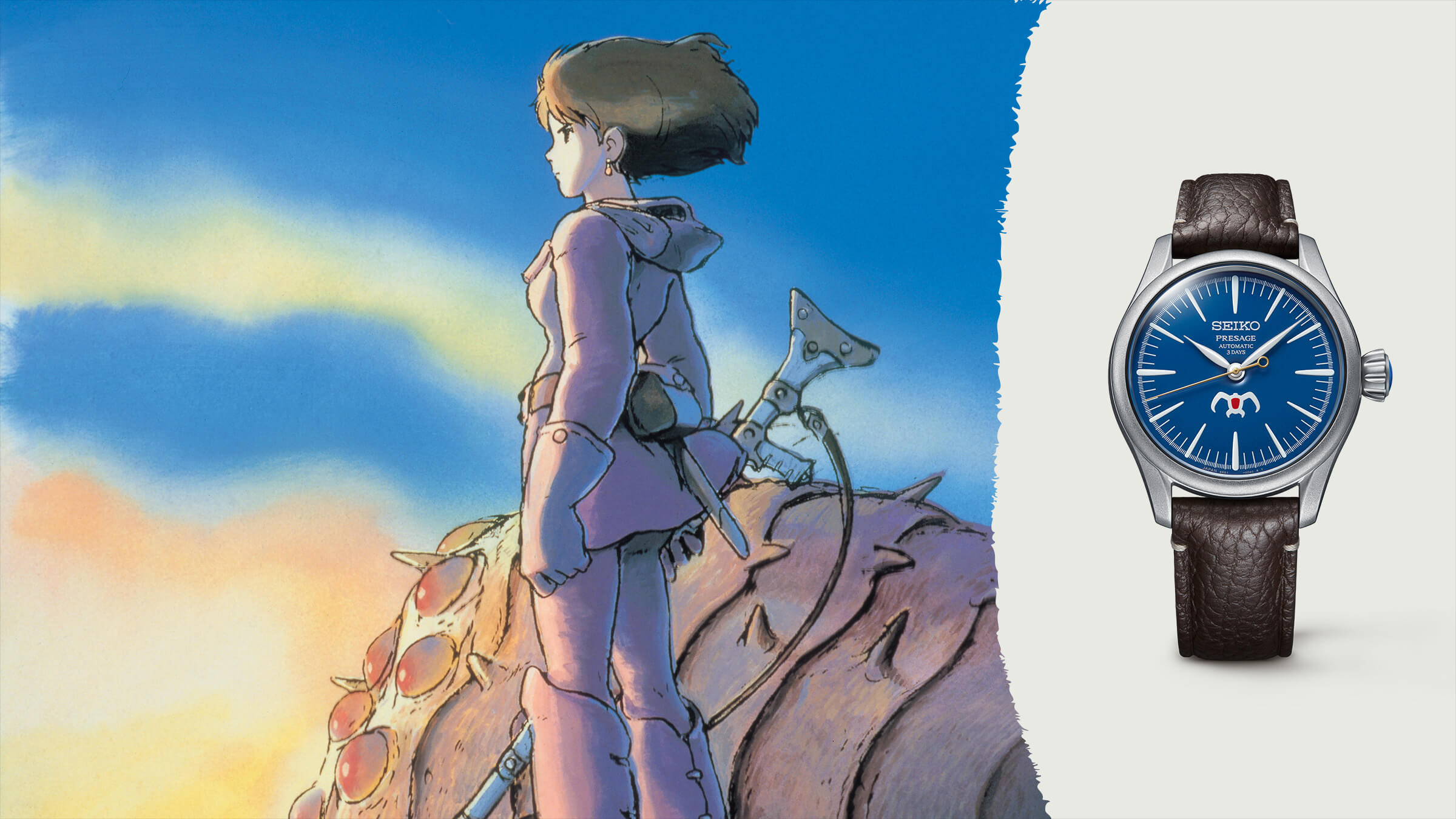 Edisi Terbatas Kolaborasi Studio Ghibli Nausicaä of the Valley of the Wind Seri Klasik Seiko Presage “Craftsmanship”