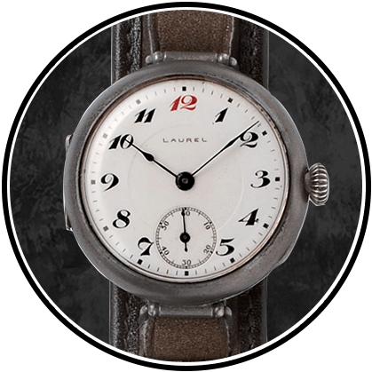 Foto jam tangan pertama Seiko dan Jepang “Laurel”