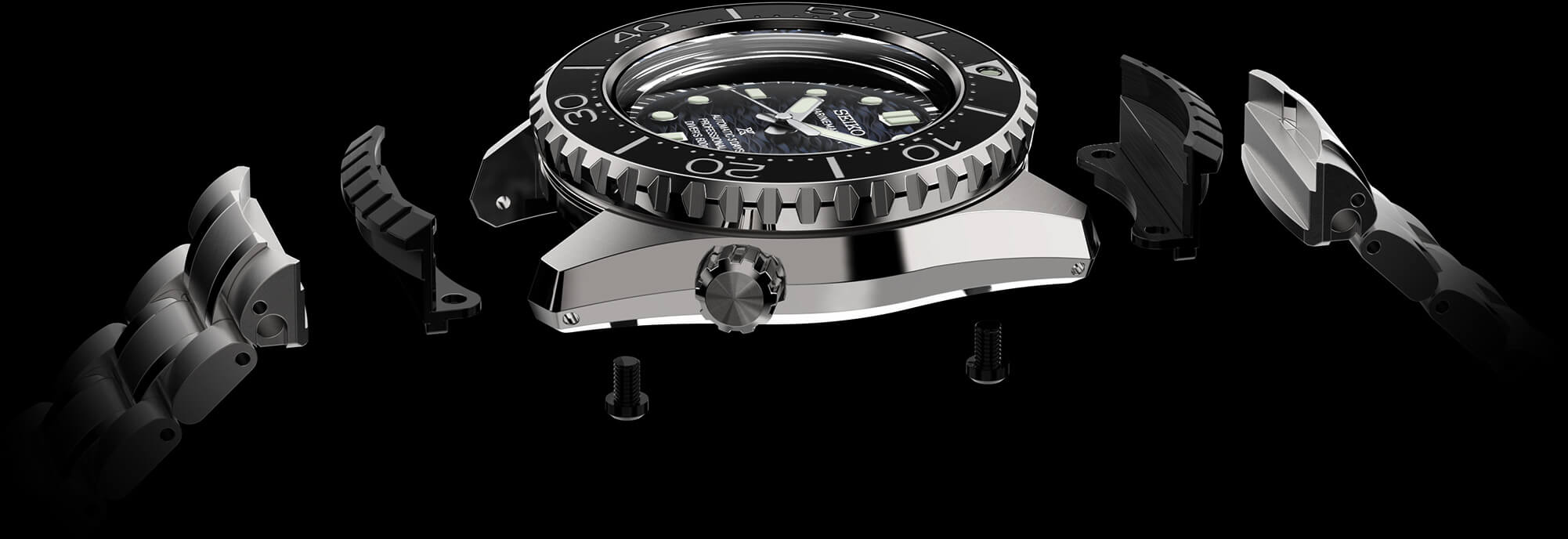 Foto Casing yang Berevolusi SLA081 SEIKO PROSPEX