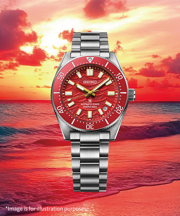 Sunset Red *Gambar hanya untuk ilustrasi.