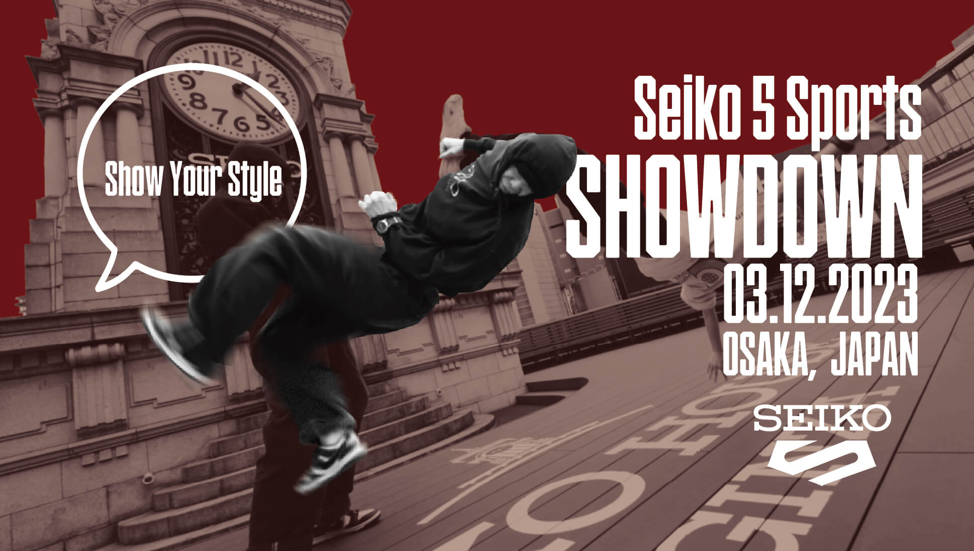Seiko 5 Sports SHOWDOWN 2023.12.03 JPN-OSAKA