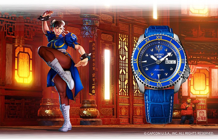 Seiko 5 Sports STREET FIGHTER V Limited Edition