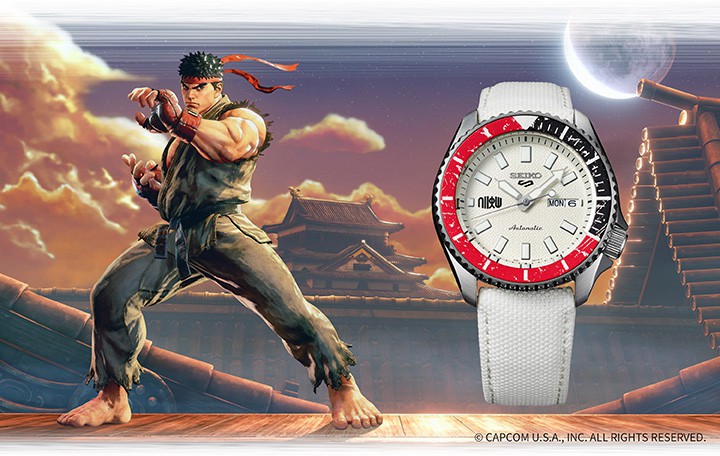 Seiko 5 Sports STREET FIGHTER V Limited Edition, ZANGIEF model